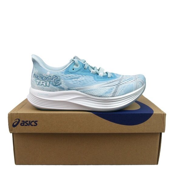 ASICS Noosa Tri 15 Gym Running Shoes Womens Size 7.5 Sea Blue NEW